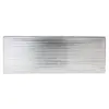 Caja de lámina rectangular plateada diseño rayas de 24x19.3x8.8cm - Image 2