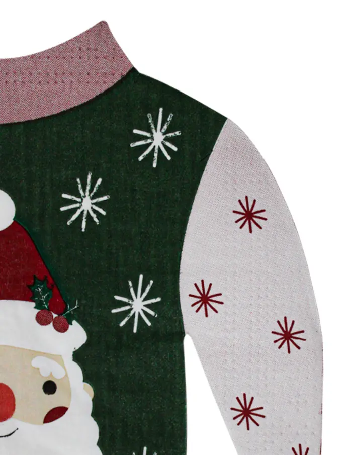 Paquete de servilletas con 12 piezas diseño suéter navideño de 33x31.1x0.1cm - Image 2