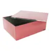 Juego de 2 cajas rectangulares de lamina a rayas vino de 17/6.4x24/22x8.8x6.4cm - Image 3