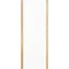 Charola rectangular de madera con metal blanca de 50x16x3cm - Image 4