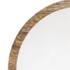Bowl de madera con metal blanco de 30x30x11cm - Image 4