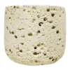 Vela con base de resina beige de 8.5x8.5x7.5cm - Image 2