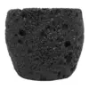 Vela con base de resina negra de 7.5x7.5x6.5cm - Image 2