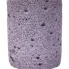 Vela con base de resina cilindrica morada de 8x8x9.5cm - Image 2