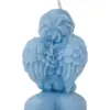 Vela en forma de angel azul de 4x4.5x8cm - Image 4