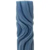 Vela diseño torcida azul marino de 4.5x4.5x14cm - Image 2