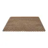 Mantel de plastico rectangular café diseño rattan de 30x45x0.1cm - Image 2