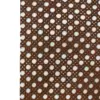 Mantel de plastico rectangular café diseño rattan de 30x45x0.1cm - Image 3