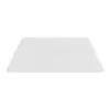 Mantel de plastico rectangular blanco diseño rattan de 30x45x0.1cm - Image 2