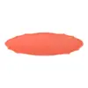 Mantel de plastico ovalado naranja de 30x45x0.1cm - Image 2