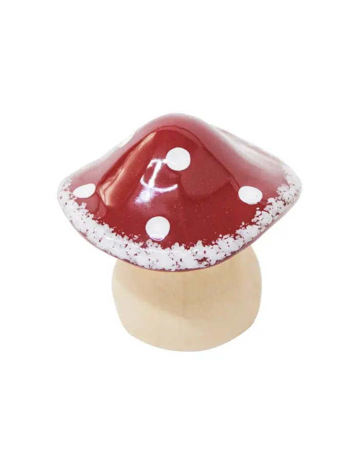 Seta de porcelana roja de 10.5x10.5x10.5cm - Image 3