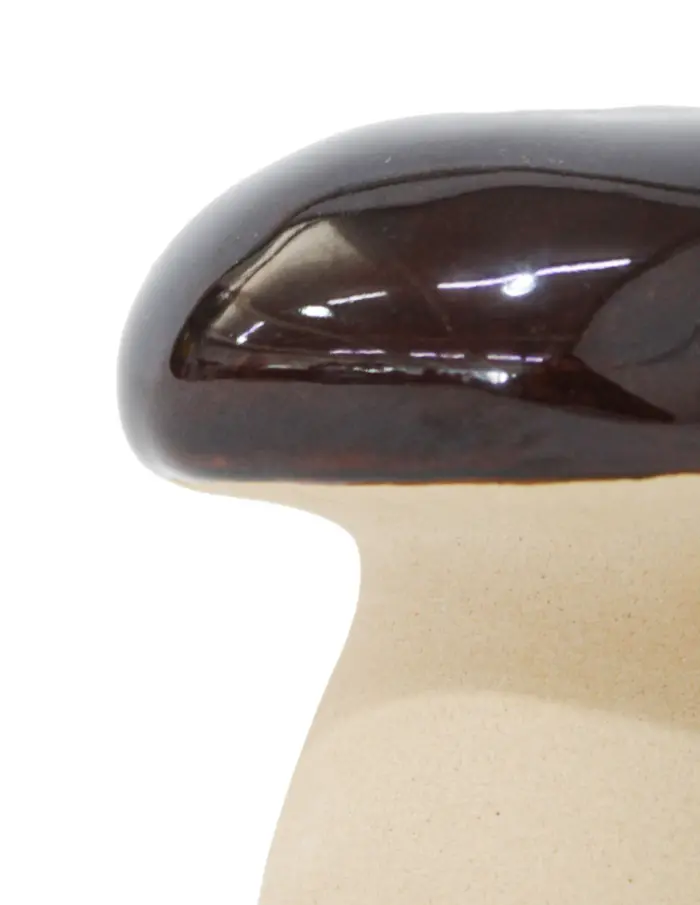 Seta de porcelana marron de 7x7x8cm - Image 4