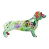 Perro multicolor de poliresina de 35.5x11x20cm - Image 2