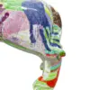 Perro multicolor de poliresina de 35.5x11x20cm - Image 4