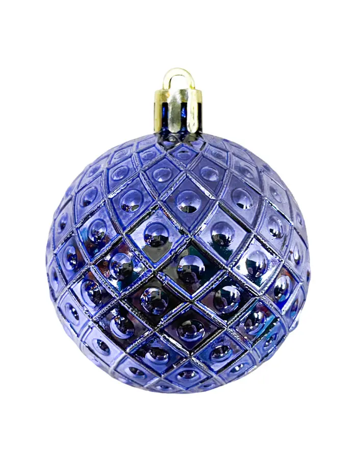 Display de 35 esferas azul, cobre y turquesa de 6cm - Image 3