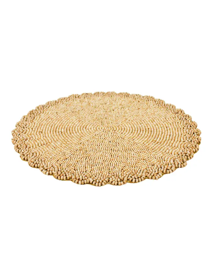 Mantel individual bordado nadera ondulado de 35cm - Image 2