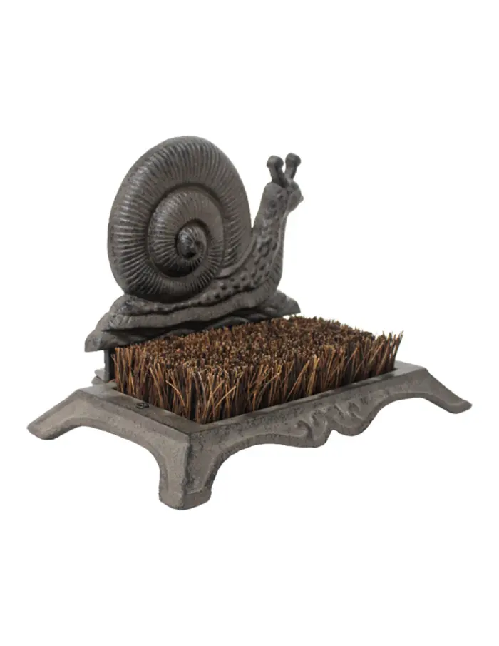 Cepillo de hierro antiguo diseño caracol - Image 2