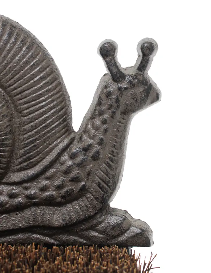Cepillo de hierro antiguo diseño caracol - Image 3