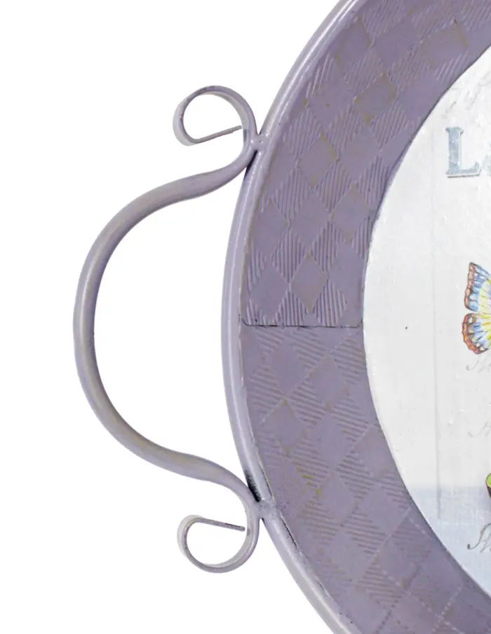 Charola de metal oval - Image 3