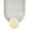 Charola oval de metal con candelabros beige de 35x13x2cm - Image 4