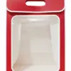 Bolsa de papel roja con mica de 35x25x15cm15x25x35cm - Image 2