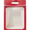 Bolsa de papel roja con mica de 30x21.5x13cm13x21.5x30cm - Image 2