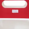 Bolsa de papel roja con mica de 30x21.5x13cm13x21.5x30cm - Image 4