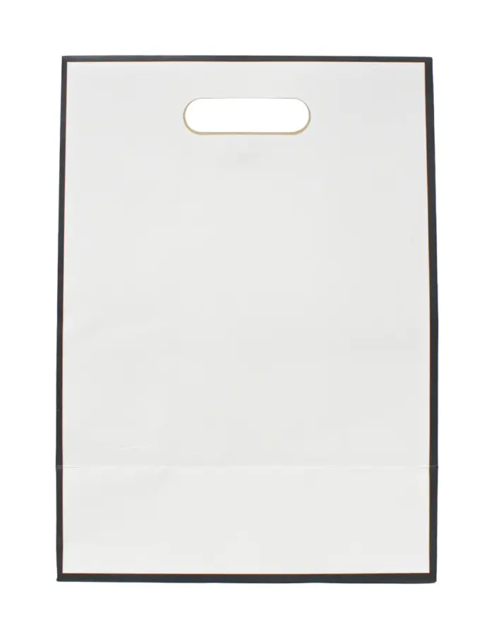 Bolsa de papel blanca con mica de 30x21.5x13cm13x21.5x30cm - Image 3