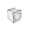 Bolsa de papel blanca con mica de 15x15x15cm15x15x15cm - Image 2