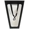 Bolsa de papel negra con mica de 15x14x35cm27x28x35cm - Image 2