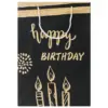 Bolsa de papel negra de 24x17x8cm8x17x24cm - Image 2