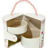 Bolso con asa de bolas rosa de 14.2x17.5cm14.5x14.5x17.3cm - Image 2