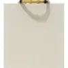 Bolsa de carton estampado beige con asa diseño bambu de 21.5x8x23cm8x21.5x23cm - Image 4