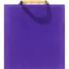 Bolsa de carton estampado morado con asa diseño bambu de 21.5x8x23cm8x21.5x23cm - Image 4