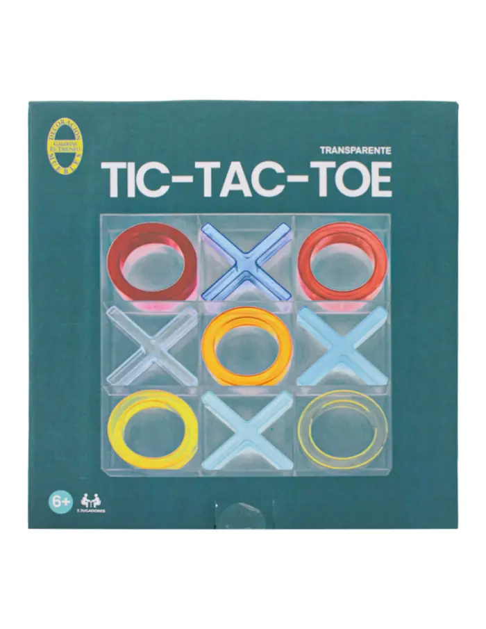 Juego de tic-tac de plástico de 25x25x2.5cm - Image 3