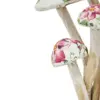 Hongos forrados de papel con flores azul  - Image 3
