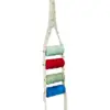 Colgante de macramé con 4 carretes de hilos de colores de 7x20x93cm - Image 4
