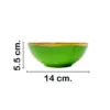 Bowl de porcelana verde - Image 2