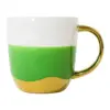 Taza de porcelana verde - Image 3