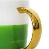 Taza de porcelana verde - Image 4