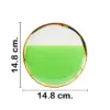 Plato de porcelana verde - Image 2