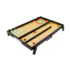 Juego de mesa 4 en 1 contiene tejo bolos curling y tenis de mesa.de 59x43.5x8cm - Image 4
