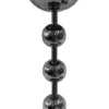 Lámpara de mesa de metal diseño cúpula negra de 31x31x52cm - Image 3