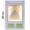 Caja de sombra diseño vestido morado de 28x19x7.6cm - Image 2