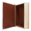 Caja de libro con espejo diseño sillon azul de 27x18x7cm - Image 4