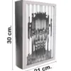 Caja de libro con espejo diseño rostro abstracto de 30x21x7cm - Image 2