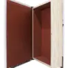 Caja de libro con espejo diseño rostro abstracto de 30x21x7cm - Image 4