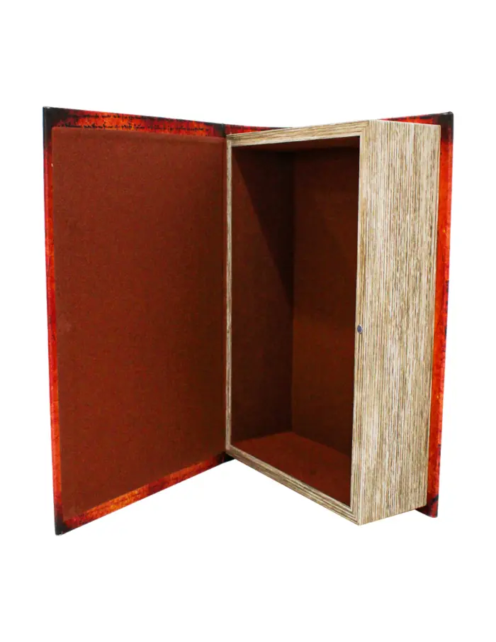 Caja de libros diseño Leonardo da Vinci de 27x21x7cm - Image 4