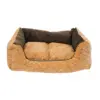 Cama para mascotas de color kaki de 50x40x14cm - Image 2