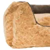 Cama para mascotas de color kaki de 50x40x14cm - Image 3